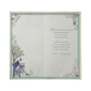 Loss of Son Floral Design Sympathy Opacity Card