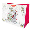Bear With Xmas Tree Extra Large Christmas Gift Bag
