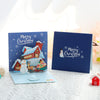 Blue Wonderland Merry Moments Pop Up Christmas Card