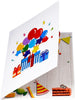 Colorful Balloons Gift Box Design 3D Pop Up Birthday Card