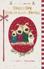 Boofles In Matching Outfits Daughter, Son In Law & Family Christmas Card