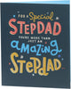 Special Lettering Design Stepdad Father's Day Card