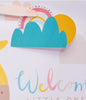 Cute Giraffe Design New Baby Boy or Girl Large Gift Bag