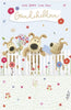 Boofle Standing Behind Fence From Grandchildren Mother's Day Card