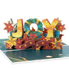 Joy in Bloom 3D Christmas Pop Up Card