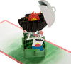 3D Barbeque Set Design Dad Father's Day Paper Wonder Card