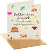Bottomless Brunch Design Blank Greeting Card for All Occasions