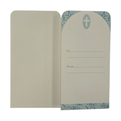 Boy On Your First Confirmation Religious Dove Design Gift Money Wallet Card