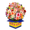Bloom Box Carnation Fiesta 3D Pop Up Greeting Card