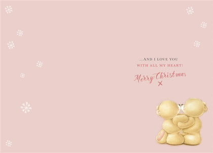 Forever Friends One I Love Christmas Card