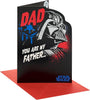 Darth Vader Pop Up Design For Dad Father's Day Card
