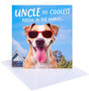 Dog Design Uncle Birthday Card