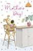Boofle Sitting on a Stool Mother's Day Card