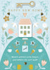 Happy New Home Hilltop Happiness! Hand-Finished New Home Card