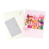 Colorful Ink Stripes Happy Easter 3D Pop Up Card