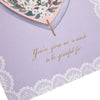 Traditional Illustrated Floral Heart Design Luxury Boxed Mum Birthday, Mother's Day Card