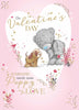 Bear With Puppy From The Dog Valentine's Day Card