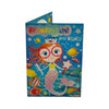 Open Female Juvenile Trendy Pops Mermaid Princess Design Birthday Card