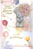Bear With Bouquet Like A Mum Birthday Card