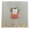 Mum Birthday Flowers & Message Card Handmade
