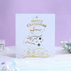 Season’s Sparkle Crystal Tree 3D Pop Up Christmas Card