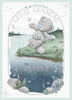 Bear By The River Edge Great Grandad Father's Day Card