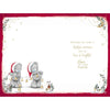 Bears With Bells Grandma And Grandad Christmas Card