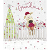Boofle with Flower Pot Grandma Christmas Card