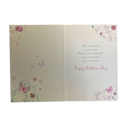 To A Special Mummy Floral Shoes and Purse Mother's Day Card