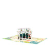 Blooming Haven Botanical 3D Greenhouse Pop Up Card