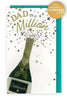 Fizzy Fun! Dad in A Million Hand-Finished Embellished Father's Day Card