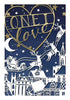 Laser cut Festive Design One I Love Christmas Card