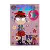 Daughter Juvenile Girl With Puppies Design Birthday Card