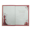Pretty Dress Design Female Open Christmas Card