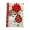 For a Special Friend Hanging Decorative Baubles Design Christmas Card