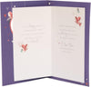 Dark Blue Design Husband Valentine's Day Card