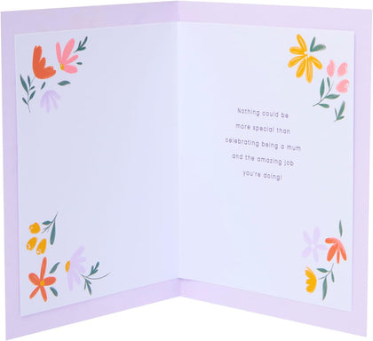 Floral Design Happy 1st Mothers Day Card