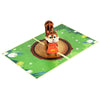 Charming Squirrel Nutty Celebration 3D Pop Up Card