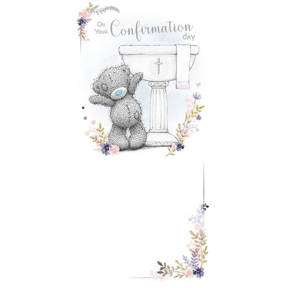 Bear At Alter Confirmation Day Card