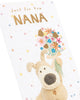 Boofle with Bouquet Nana Mother's Day Card