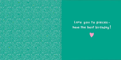 Gold Diamond Design Daughter Birthday Card