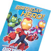 Marvel Kid's Iron Man and Friends Design Birthday Card