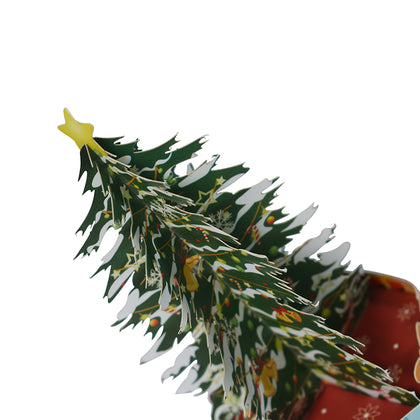 Season’s Centerpiece Xmas Tree 3D Pop Up Christmas Card