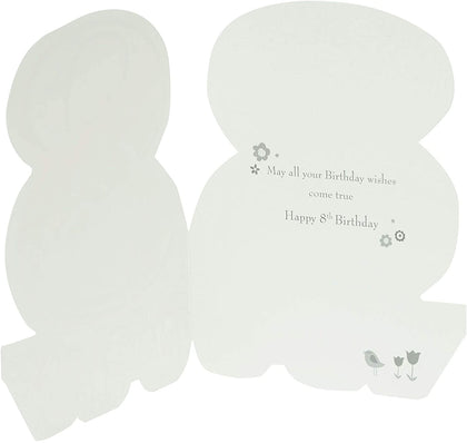8th Birthday Card For Girls