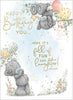 Bear In Tree Fun & Laughter Birthday Card