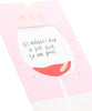 Interactive Wine Glass Design Mother's Day Card