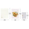 Sunflower Bloom Basket 3D Pop Up Greeting Card