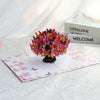Butterfly Canopy Tree 3D Pop Up Fantasy Greeting Card