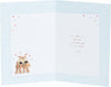 Boofles with Champagne Husband Anniversary Card