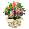 Bloom Box Lily Meadow 3D Pop Up Greeting Card